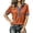 Red, variant on Blouses for Women Trendy Contrast Collar Cuff Short Sleeve Top Textured Raglan Shirt Comfortable Relaxed Everyday Wear, Size S-XXL
