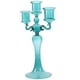 thumbnail image 2 of Candelador de velas de vidrio de escritorio múltiples cabezas candelabro romántico, 2 of 5