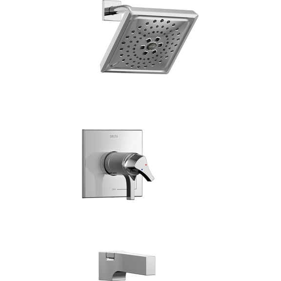 Delta T17t474 Zura Tempassure 17T Series Dual Function Thermostatic Tub And Shower -