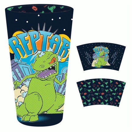 Pint Glass - Rugrats - Reptar 16oz New gls-nick-rrpt
