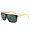 Green, variant on Men's Polarized Sunglasses with UV Protection Bamboo Frame Lightweight Design for Outdoor Activities Shading Anti-UV