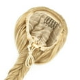 thumbnail image 4 of SHCKE 24" Long Fishtail Ponytail Drawstring Braid Ponytail Extension Clip in Synthetic Hairpieces for Women, 4 of 6