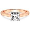 thumbnail image 4 of IGI Certified 1 Carat Cushion Shape Lab Grown Diamond Engagement Ring | 14K Rose Gold | Siran Secret Halo Lab Diamond Ring | FG-VS1-VS2 Quality Friendly Diamonds, 4 of 6