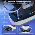 thumbnail image 2 of TOCITAA Controller Charging Dock Station for Playstation VR2 PS VR2 VR Headset Holder Display Stand, 2 of 6