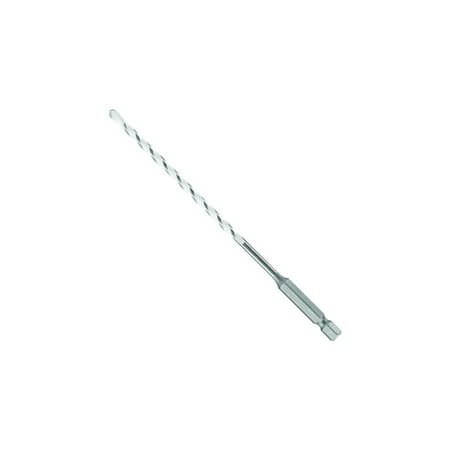 UPC: 0000346465730 | Bosch MP02 Jobber Drill Bit  5/32 in Dia  6 in OAL  Twist Flute  1/4 in Dia Shank  Hex Shank