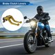 thumbnail image 2 of Palancas de freno y embrague cortas para Ducati Hypermotard 796 2010-2012, ajustables en 6 posiciones, palanca de freno de manillar de motocicleta de aleación de aluminio tono dorado sólido, 2 of 6