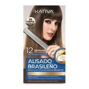 Kativa Brazilian Straightening Brunette Kit - For Dark Hair