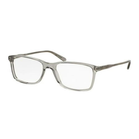 POLO Eyeglasses PH 2155 5413 Shiny Semi Transparent Grey 54MM