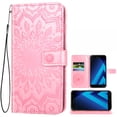 thumbnail image 1 of Leather Wallet Case for Samsung Galaxy A5 2017 with RFID Credit Card Holder Flip Folio Book Magnetic PU Phone Case Cover for Samsung A5 2017 Wallet Case Cellphone Pocket Shockproof - Rose Gold, 1 of 5