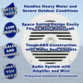 thumbnail image 2 of Acoustic Audio MRN65W Waterproof Flush Mount Marine 6.5" Speakers Passive 2 Pair Pack White, 2 of 6