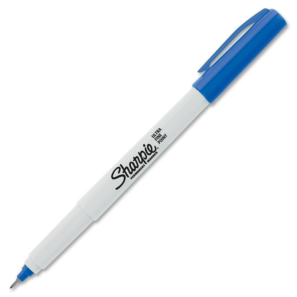 Buy Bulk Sharpie Ultra Fine Blue Permanent Marker (37003) Case of 12