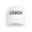 White, variant on CafePress - Coach Cap - Adjustable 100% Brushed Unisex Casual Cotton Baseball Cap, Beige, 1