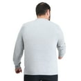 thumbnail image 3 of Men's G-III Sports by Carl Banks Gray Athletics Adaptive Long Sleeve T-Shirt, 3 of 6