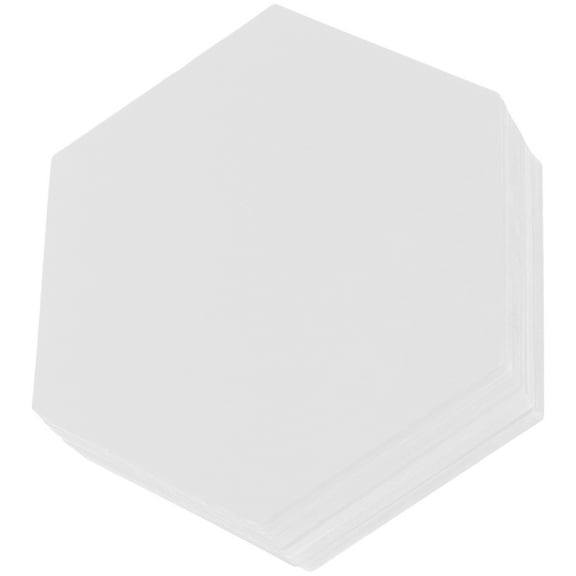 Eease 60 Sheets Hexagon Paper Piecing Templates for Quilting and Sewing