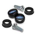 thumbnail image 3 of Ford Logo on Black ABS Plastic License Plate Frame Screw Covers, 3 of 5