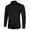 Noir, variante sur TIHLMK Chemise Pure à Manches Longues pour Homme, Nouveau Style Mode, Blouse Confortable Mode