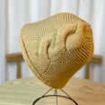 thumbnail image 6 of CoCopeaunts Women Knitted Hat Autumn Winter Personalized Versatile Basin Hat Soft Stretch Thick Bucket Hat for Cold Weather, 6 of 8