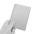 thumbnail image 3 of Unique Bargains 1 Pc Passport Holder Durable Passport Sleeve Silver Tone, 3 of 5