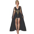 Trendfront Womens Greek Goddess Costume 4 Piece V Neck Dress with Sheer ...