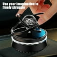 thumbnail image 5 of Solar Car Aromatherapy Diffuser, Space Purifier Autorotation Decoration Accessories for Car Interior, No Battery Needed, Compact Size, Easy to Install, Odor Removal, 5 of 9