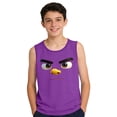 thumbnail image 4 of LIBRCLO Teen Tank Tops for Boys Size 14 Years Round Neck Quick Dry Soft Undershirts Casual Fashion Prints Summer Beach Tops Hawaiian Sleeveless T Shirts Purple, 4 of 6