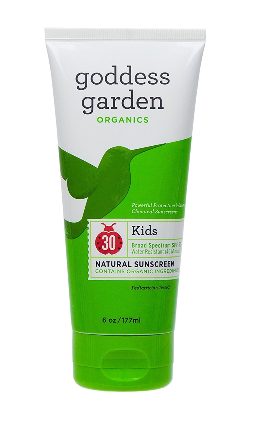Goddess Garden Organic Sunscreen Kids Natural Spf 30 Lotion 6 Oz Walmart Com Goddess Garden Organic Sunscreen Kids Natural Spf 30 Lotion 6 Oz Walmart Com