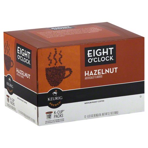 Eight O'clock Coffee Hazelnut 12ct