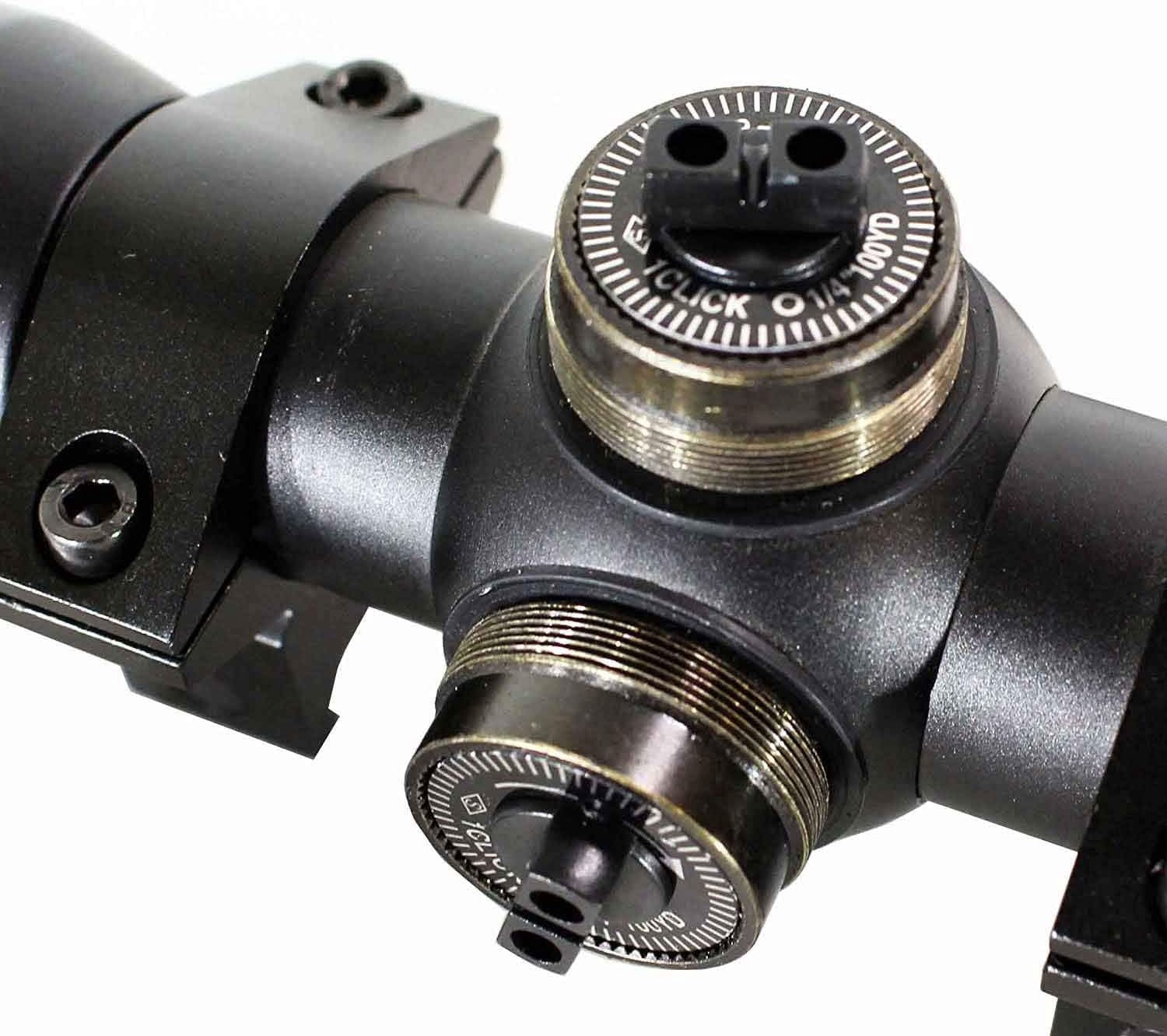 Trinity 4x32 scope sight with rings for for Ruger Blackhawk .177
