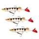 thumbnail image 1 of 3 cebos artificiales de pesca con plomo suave de cola en T de 4,7 pulgadas, que se hunden, con anzuelo individual 038, 1 of 8
