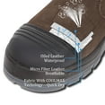 thumbnail image 3 of Work Boots for Men, ROCKTURTLE Chelsea Steel Toe Slip on Men's Boots Slip Resistant Anti-Puncture Anti-Static Waterproof Safety Working Shoes, Dark Brown, LV822-DKBR-9, 3 of 8