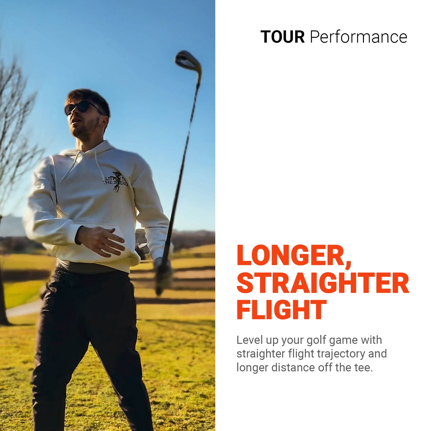Trust Aurora Bright Orange. Crystal Urethane Cover with Dynamic Core, 3 Piece Golf Ball, Soft Feeling (4 Dozen)