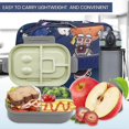 thumbnail image 5 of Children's Lunch Bag, Insulated Cool Bag, Lunch Package Lunch Tote, Cool Box with 2 Handles, 5 of 5
