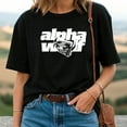 thumbnail image 2 of Alpha Wolf Devil Boombox T-Shirt, 2 of 5