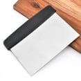 thumbnail image 5 of Gseagtia Ergonomic Stainless Steel Dough Scraper, 16 x 11.5 cm with PP Handle, 5 of 7