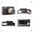 thumbnail image 2 of Funda de cámara SZHSYJY para Canon PowerShot SX740/ SX730 negra, 2 of 7