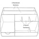 thumbnail image 4 of 1 estante acrílico (25,4 x 18,4 x 12,7 cm). Ormromra CZBG-XM103, 4 of 8