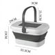 thumbnail image 3 of Cesta de comida para acampar, cesta de picnic de 18 l, cesta de picnic plegable, cesta de comida para picnic, rendimiento confiable, 3 of 5