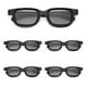 thumbnail image 3 of VQ163R Gafas 3D pasivas polarizadas para TV 3D Real 3D, 3 of 6