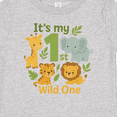 thumbnail image 4 of Inktastic First Birthday Safari Jungle Animals Boys or Girls Baby T-Shirt, 4 of 5