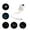 5 Projection Films+Night Light Projector, variant on Wireless LED Wall Lamp, Beautiful Starry Sky Projection Lamp, Wireless Charging Night Light, Home Background Atmosphere Lamp, Spotlight, Projector Night Light