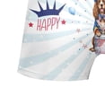 thumbnail image 5 of Happy 4th of July Patriotic Boykin Spaniel Marching Band Uniform Balloons Fireworks All Over Print Boxer Briefs Underwear for Men Dad Dog Lover - 13009, 5 of 6