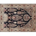 thumbnail image 1 of Ahgly Company Machine Washable Indoor Rectangle Traditional Light French Beige Brown Area Rugs, 6' x 9', 1 of 7