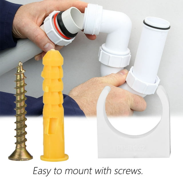 Durable Pipe Clamp Rack Water Pipe Clamp, PVC Pipe Clamp, Pipe Clamp Set Cable Pipe For Water Pipe