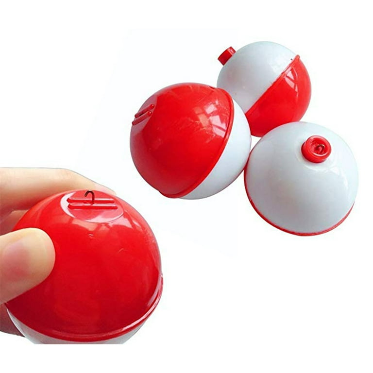 TOYMYTOY Fishing Floats Bobbers Bobber Round Supplies Accessories Catfish  Outdoor Buoy Push Button Bulk Snap Floaters Spring