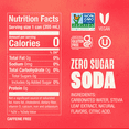 thumbnail image 4 of Zevia Zero Calorie, Caffeine Free Strawberry Lemon Burst Soda Pop, 12 fl oz, 8 Pack Cans, 4 of 4