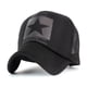 thumbnail image 3 of Gorra de béisbol de tenis con patrón grande de estrella de cinco puntas de verano, gorra de camión para hombres y mujeres, gorra de hip-hop, 3 of 5