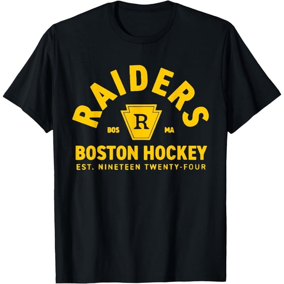 Boston Hockey Raiders Established 1924 Men Women T-Shirt All Size S-5Xl