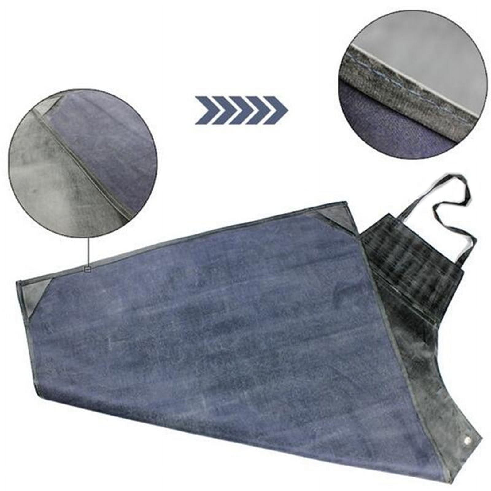 Heavy Duty Waterproof Rubber Vinyl Apron Industrial PVC Adjustable