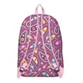 thumbnail image 3 of This Paisley Print Backpack Delivers Boho Flair for School, with a Smart Interior Layout That Includes a Laptop Compartment, A Wonderful Functional Gift, 3 of 5