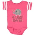 thumbnail image 3 of Inktastic Aunt and Uncle Love Me Nephew Boys or Girls Baby Bodysuit, 3 of 5